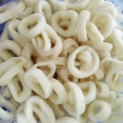 Frozen IQF squid rings–ready to cook