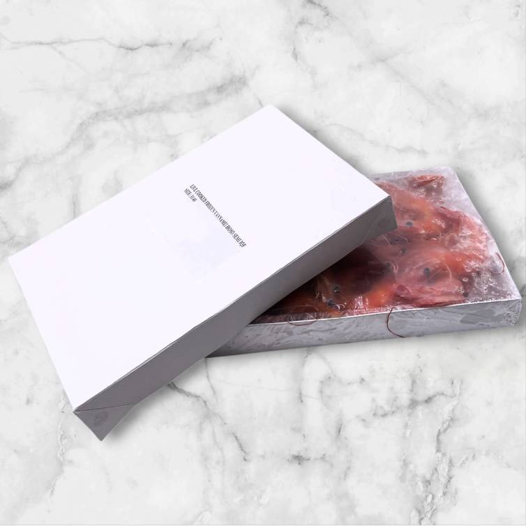frozen cooked prawn ready in pack