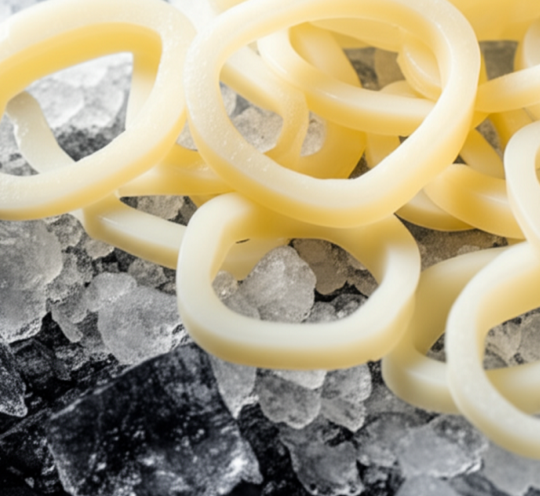 Frozen IQF squid rings ideal cut for restaurant and household