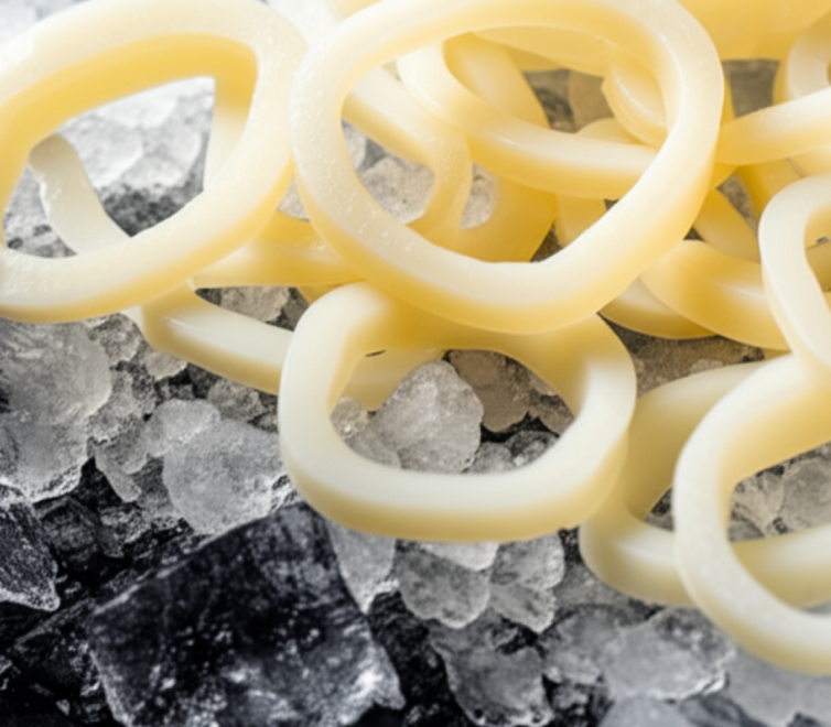 Frozen IQF squid rings ideal cut for restaurant and household