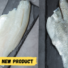 Frozen spotted seabass fillet, individually packaged for freshness and convenience