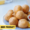 Fish curd ball showcasing a smooth texture and golden-brown exterior, perfect for frying or adding to soups and stews