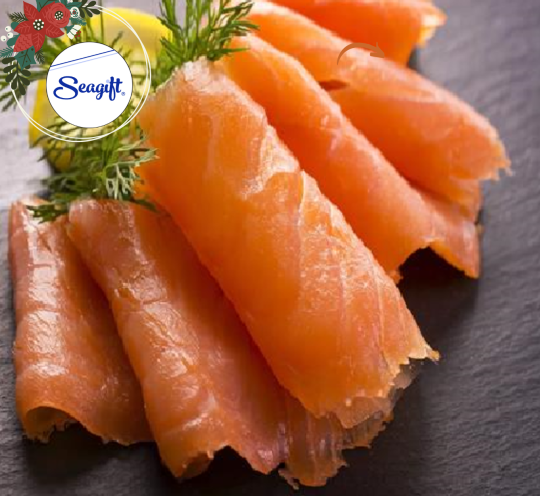 Frozen Smoked Salmon – Rich flavor, tender texture, and ready to enjoy in salads, sandwiches, or gourmet dishes or festive celebration