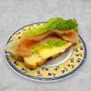 frozen smoked salmon sandwich conveniently ready to eat delight