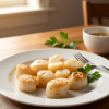 succulent scallop ideal for searing, grilling, baking with butter, or stir-frying